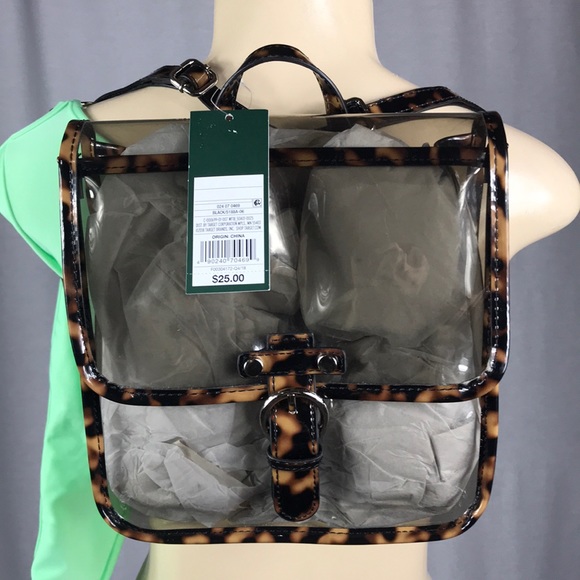 wild fable clear backpack